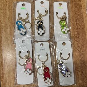 Mint Flip-Flop Keychains/Bag Charm (1)